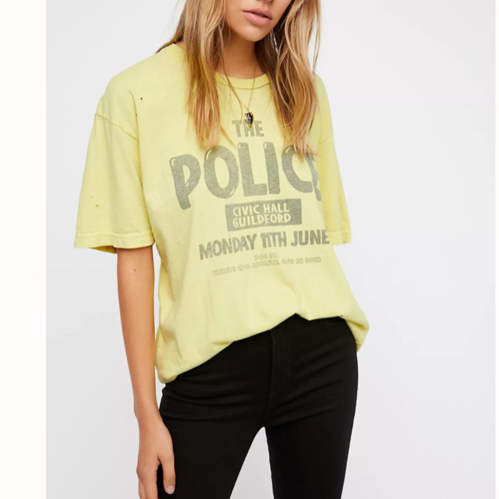 Free People Graphic Tee, Small